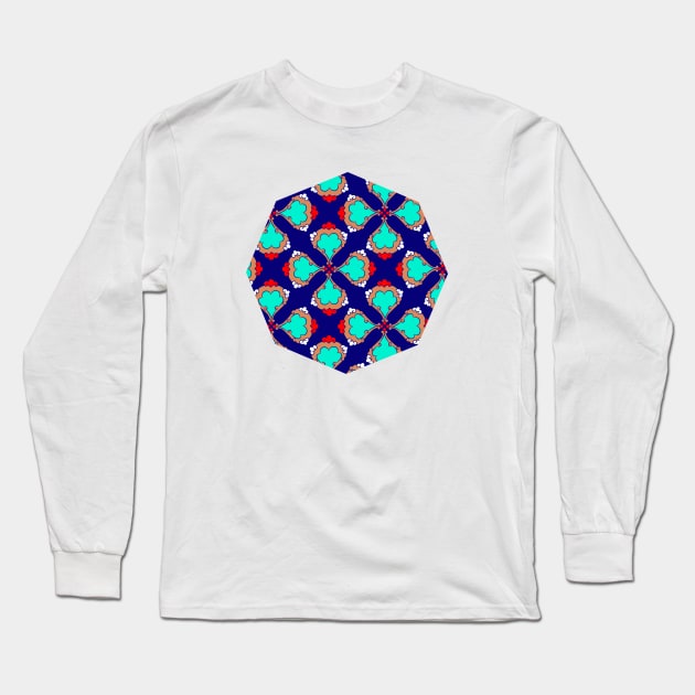 Iznik — Turkish decor Long Sleeve T-Shirt by GreekTavern